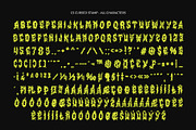 CS Cursed Stamp, a Blackletter Font by Craft Supply Co. (Thumbnail 8 of 8)