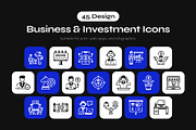 Animated Business and Investment, a Solid Icon by Vectors Market (Thumbnail 1 of 3)