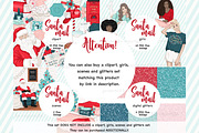 Santa Mail Patterns, a Pattern Graphic by GlamArtZhanna (Thumbnail 4 of 4)