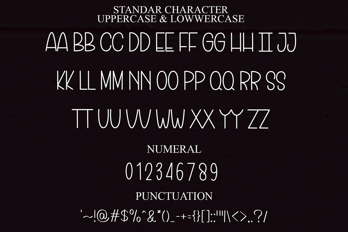 House, a Sans Serif Font by FreshTypeINK (Photo 4 of 7)