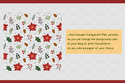 Christmas Foliage Graphic Set, a Pattern Graphic by Drafts n Doodles (Thumbnail 6 of 6)