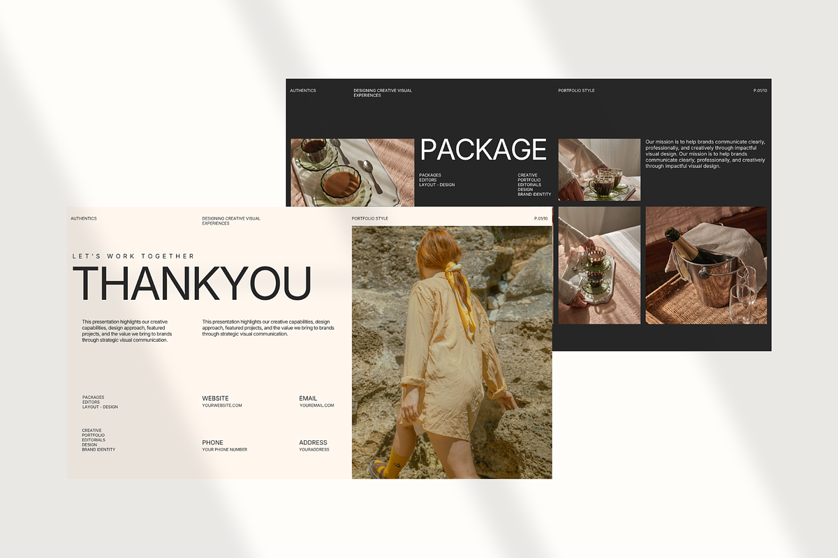 NADHA - Portfolio Powerpoint, a Presentation Template by Rocket Template (Photo 6 of 6)