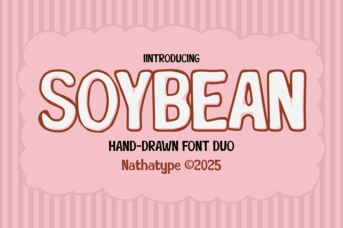 Soybean, a Handwritten Font by Nathatype (Photo 1 of 11)