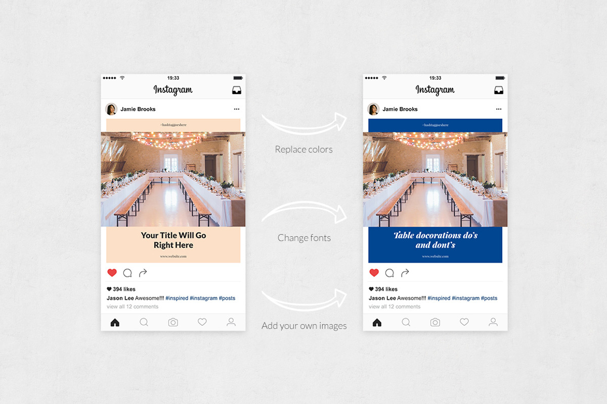 Events Instagram Posts, a Social Media Template by Social Corner Graphics (Photo 5 of 8)