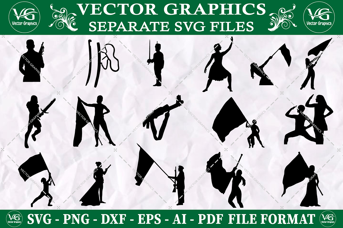 Color Guard Svg, Guard Svg Symbol, an Illustration by Vector Graphics