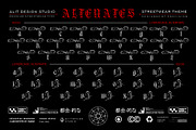 Dread Gothic Typeface, a Blackletter Font by alit design (Thumbnail 17 of 22)