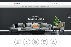 React ECommerce Template - Furns