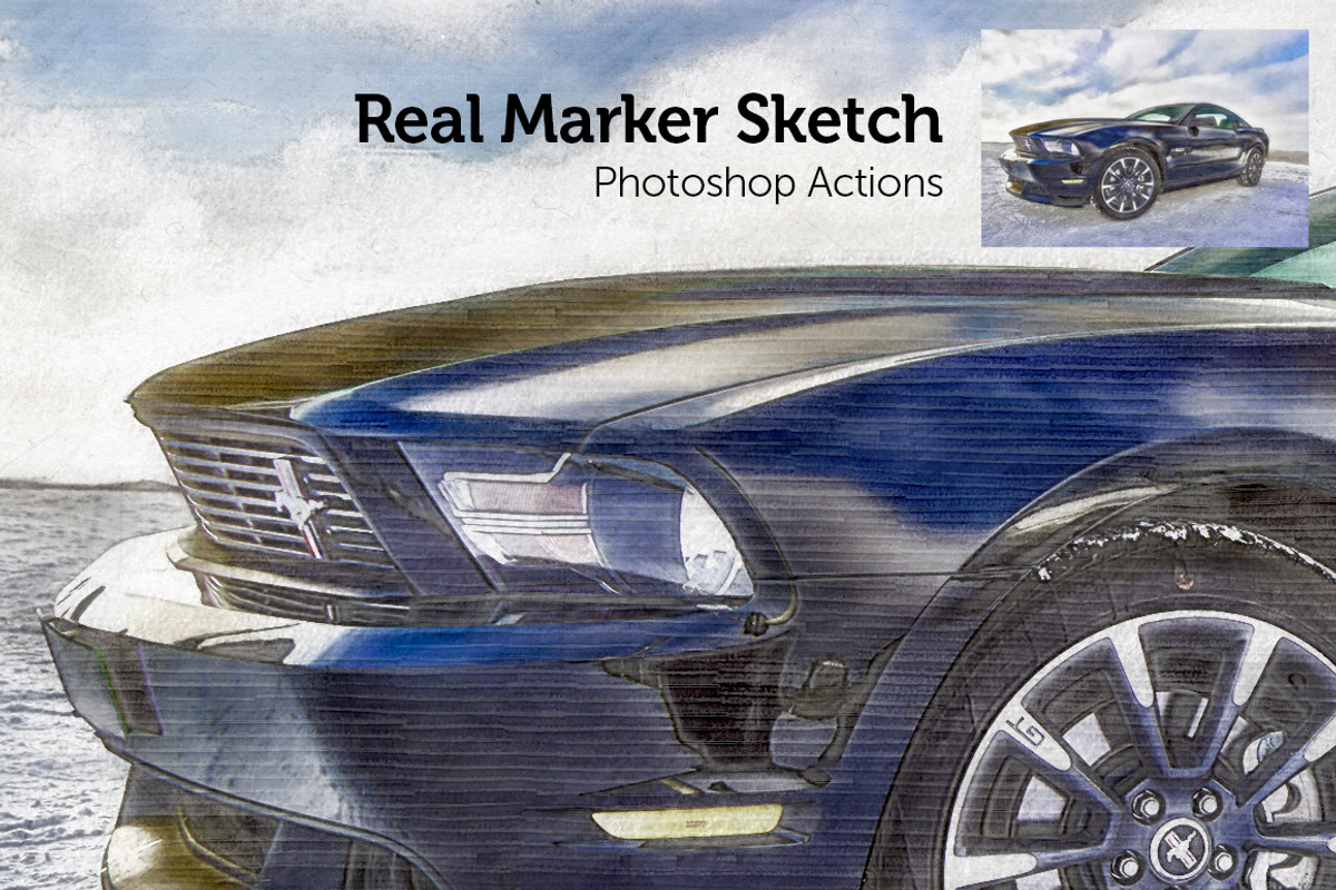 Real Marker Sketch preview 4