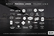 Personal Logos Bundle, a Branding & Logo Template by Jack Gosbell (Thumbnail 1 of 4)