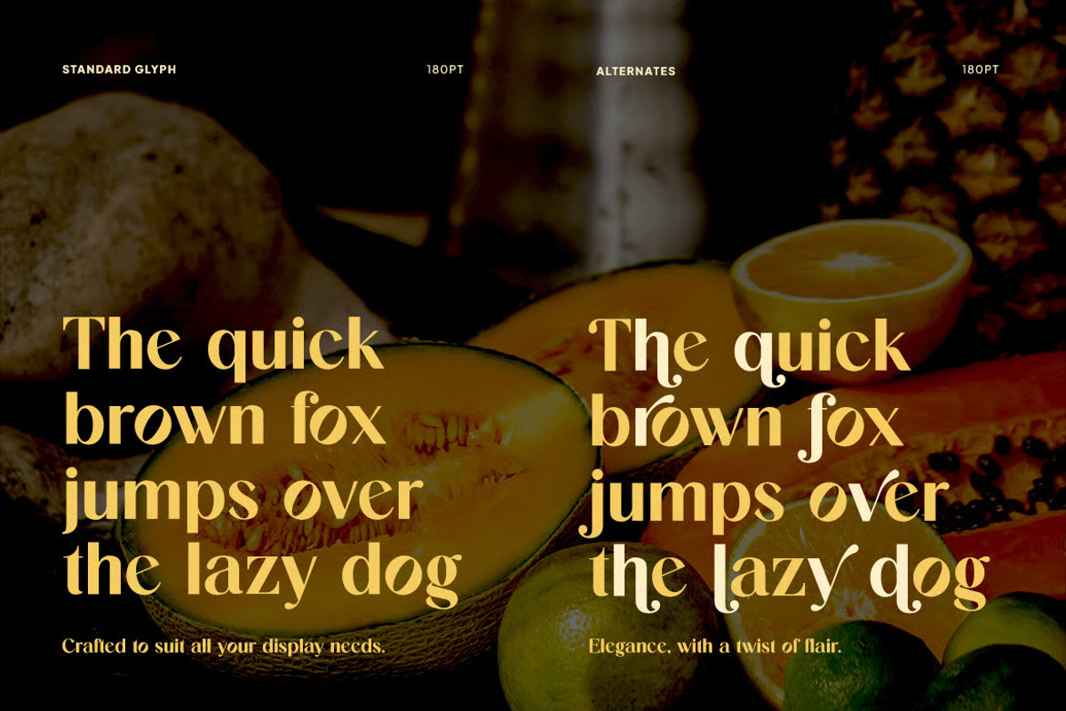 Rokate - Classy Vintage Serif Font, a Serif Font by Brand Earth (Photo 3 of 8)