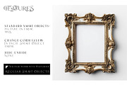 Vintage Frame & Wallpaper Mockup, a Household Mockup by mock-ups (Thumbnail 3 of 14)