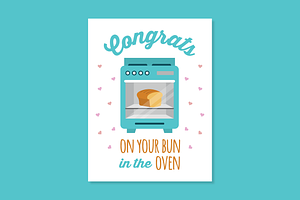 Congrats on your bun in the oven