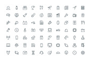 290 Science Line Icons, an Outline Icon by Vectors Market (Thumbnail 4 of 4)
