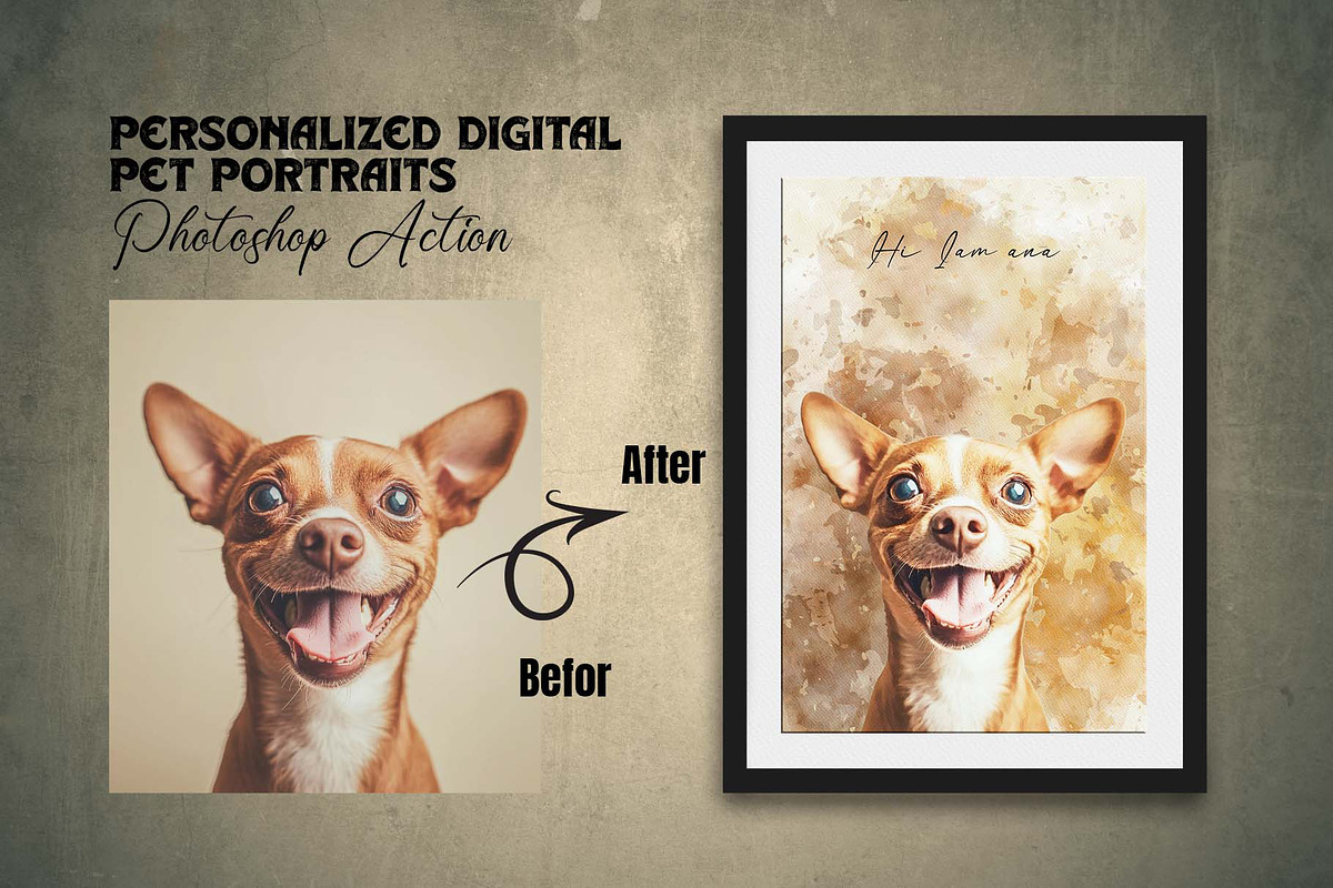 Personalized Digital Pet Portraits, an Action Add-On by MRI STUDIO (Photo 1 of 13)