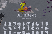 Happy Halloween! - Paper art style, an Illustration by Gluiki (Thumbnail 6 of 8)