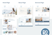 Divi Wordpress Template Moon Tide, a WordPress Template by RissDesign (Thumbnail 2 of 4)