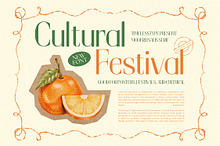 Cultural Festival Modern Serif