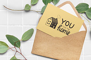Home. Cozy vector lettering set., an Object Graphic by anna khramtsova (Thumbnail 10 of 10)