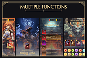 Knight of Valheim GUI Kit, an UI Kit Template by Timber Store (Thumbnail 3 of 8)