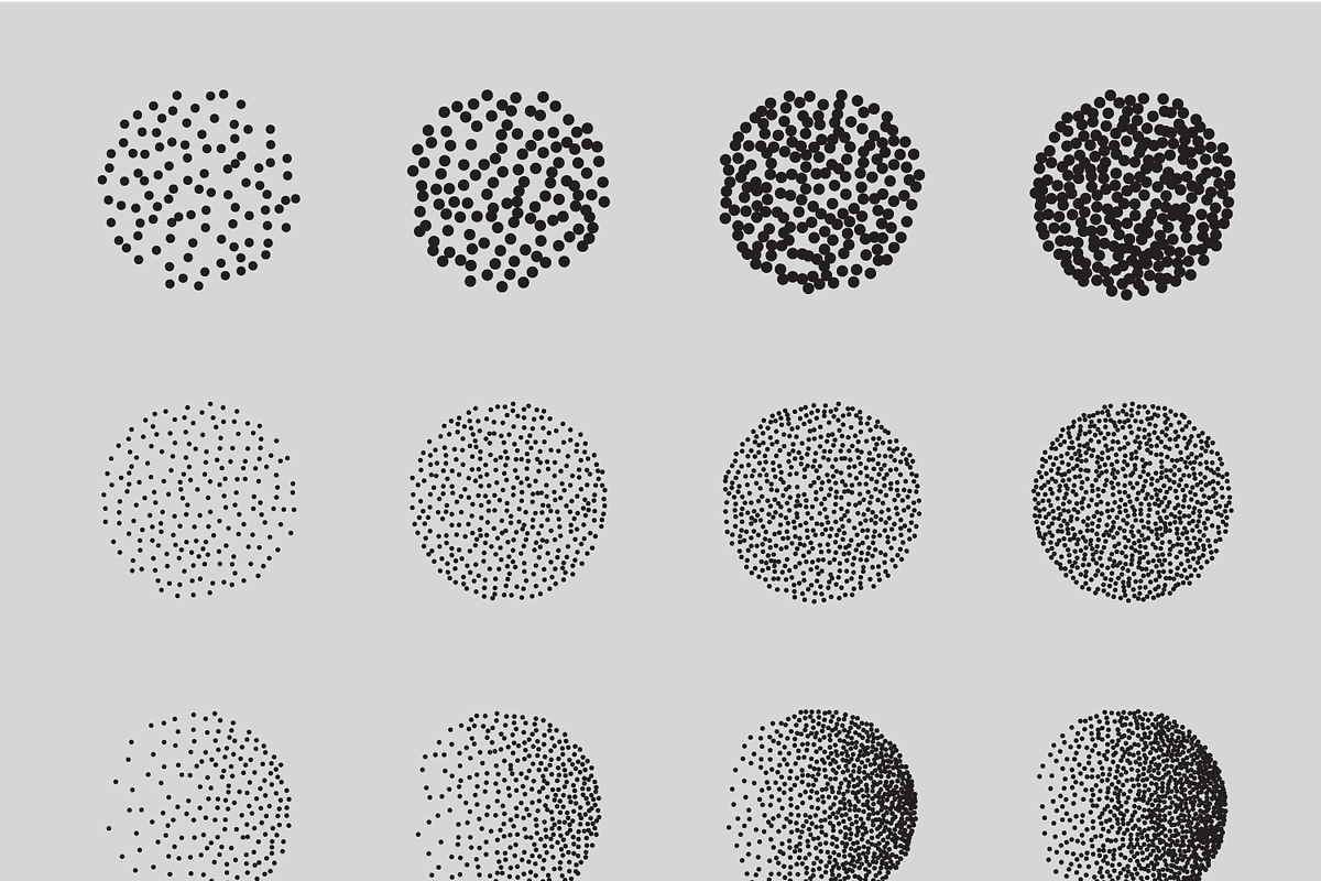 Circle Tones Vol. 5 | 20 Gradients, a Texture Graphic by invisiblelayer (Photo 4 of 5)