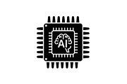 AI Processor Chip Icon Set, a Graphic by hafijul (Thumbnail 8 of 12)