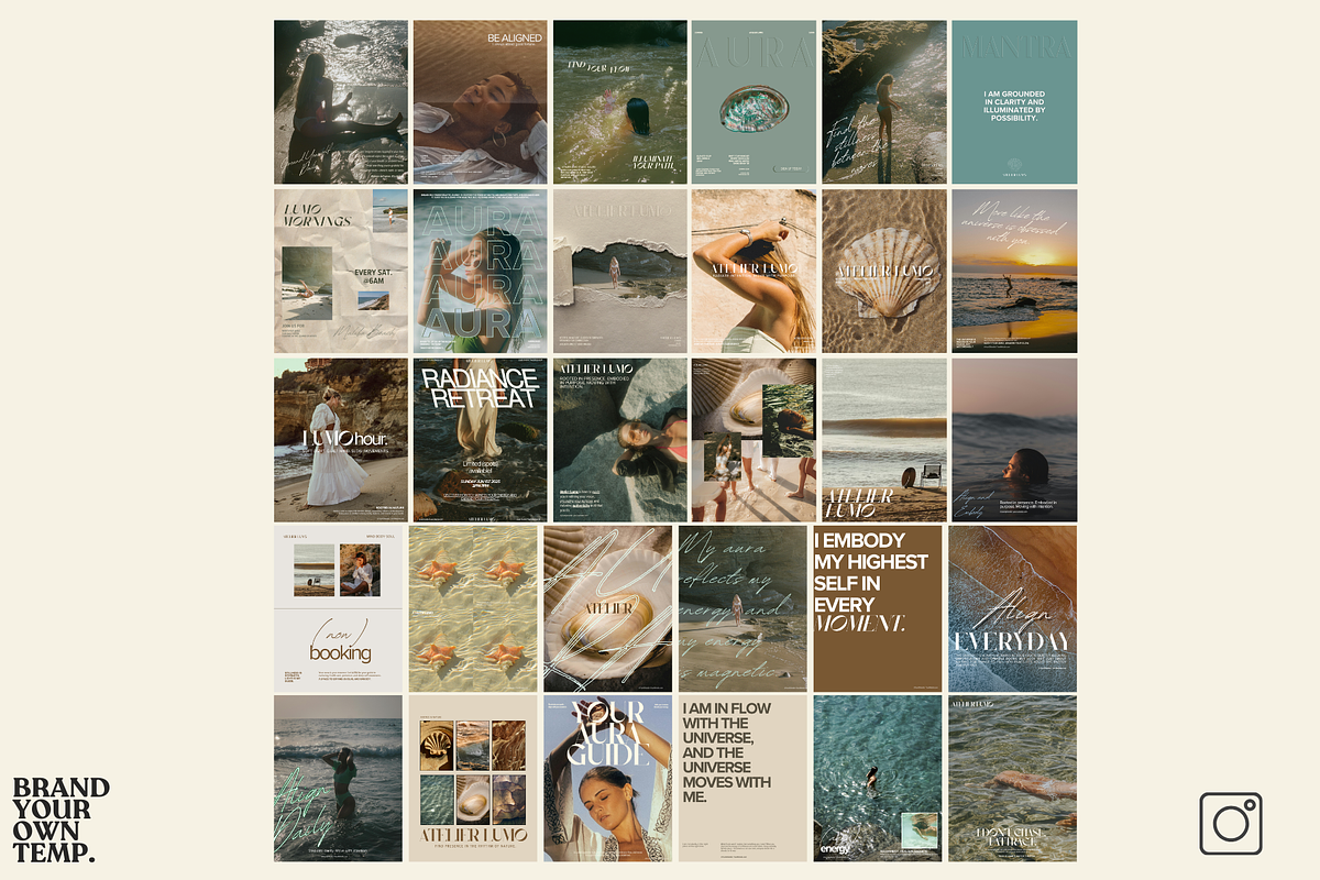 Yoga, Meditation, Spiritual Canva, a Templates & Theme by BYOTstudios (Photo 8 of 11)