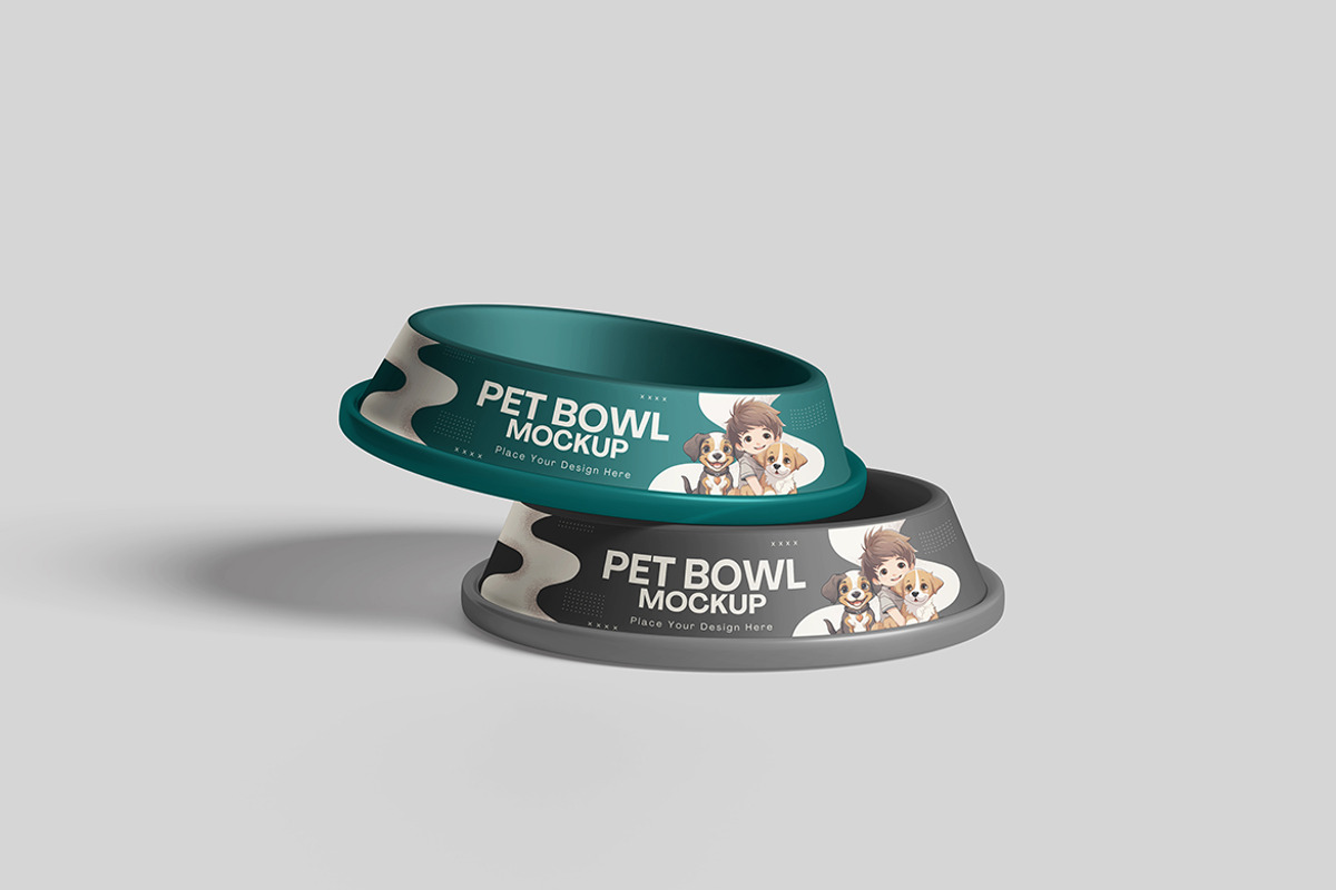Pet Bowl Mockup, a Product Mockup by bimockup (Photo 3 of 6)