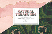 Natural Treasure Organic Backgrounds, a Pattern Graphic by Blixa 6 Studios (Thumbnail 1 of 35)