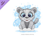 Set of cute cartoon characters_03, an Animal Illustration by KENO Mascots (Thumbnail 6 of 10)