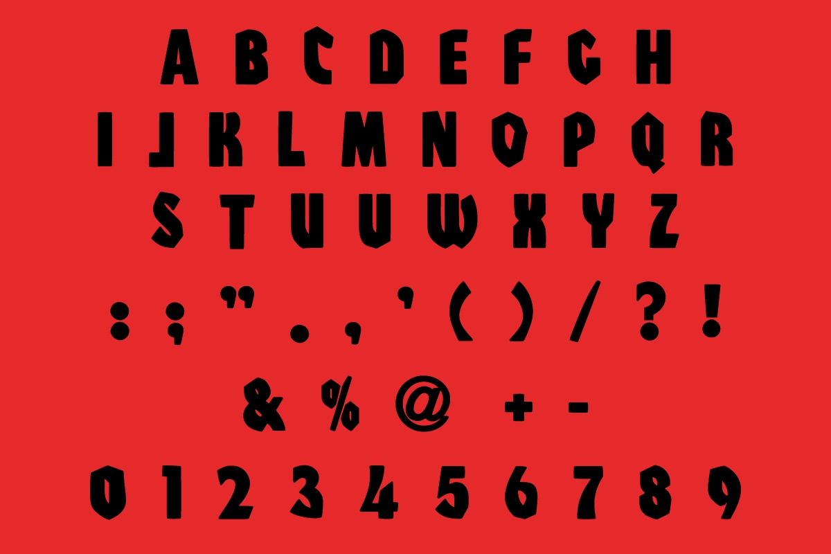 STONE, a Font by Fourteen Letter (Photo 3 of 7)