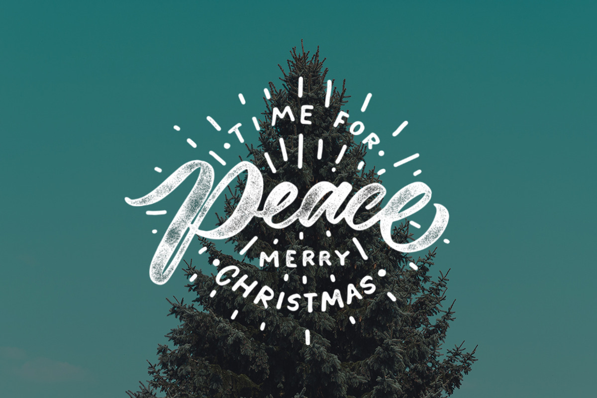 Merry Christmas 9 Lettering, a Texture Illustration by Davihero (Photo 11 of 11)