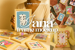 IANA | Frame Mockup Set With People