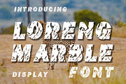 Loreng Marble, a Blackletter Font by Fourteen Letter (Thumbnail 1 of 9)