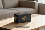 Premium Box Mockup PSD, a Product Mockup by Bruno's Shop (Thumbnail 2 of 4)