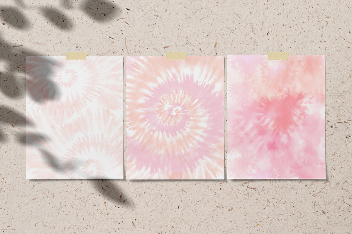 Tie-Dye Valentine's Day Card, a Pattern Graphic by The Gypsy Goddess (Photo 8 of 8)