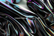 Dark Holographic Backgrounds, a Background Graphic by tatiankaart (Thumbnail 3 of 17)