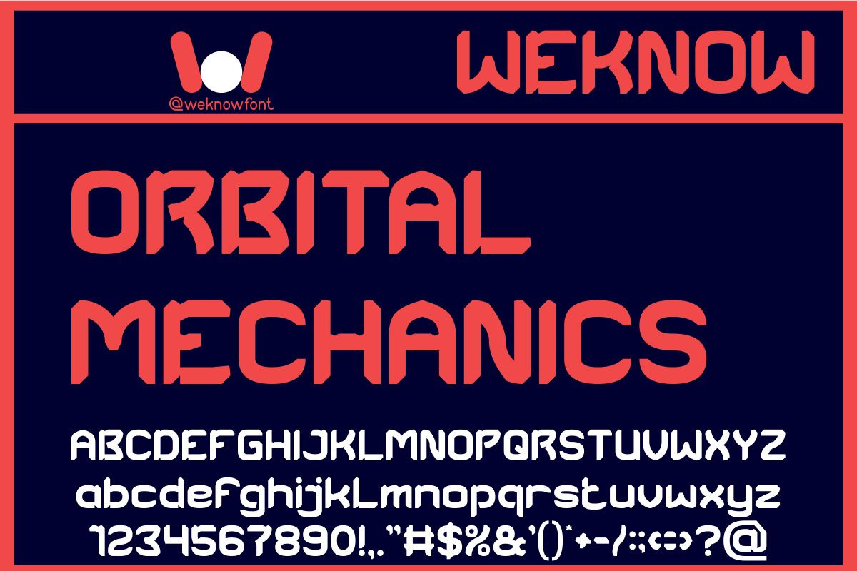 Drift Space font, a Font by weknow (Photo 4 of 8)