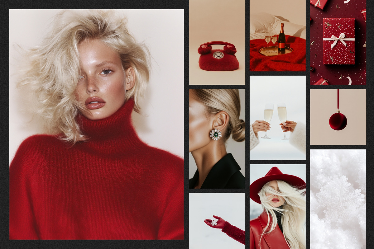 170 Red & Pink Aesthetic Images, a Beauty & Fashion Photo by Make Stories Studio (Photo 2 of 8)
