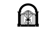 Ornate Iron Gate SVG Bundle, an Illustration by Designs_River (Thumbnail 17 of 31)