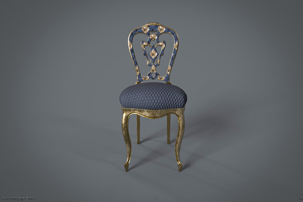 Vintage furniture set_1, a Furniture 3D Model by Snji | 3D Models (Photo 3 of 16)