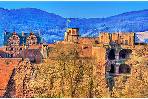 Ruins of heidelberg castle in badenwurttemberg state of germany containing, an Architecture Photo by Leonid Andronov