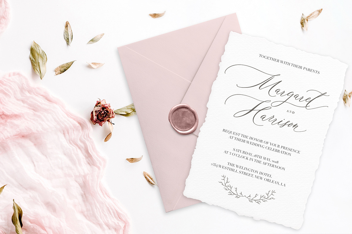 Saint Amour Script, a Script Font by Calamar Studio (Photo 12 of 19)