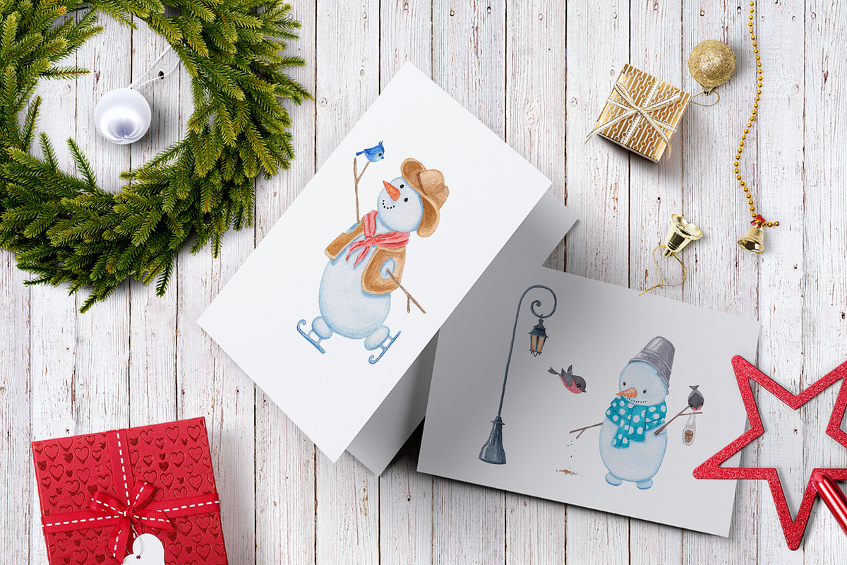 Snowmen's life, an Illustration by Red_cat (Photo 3 of 7)