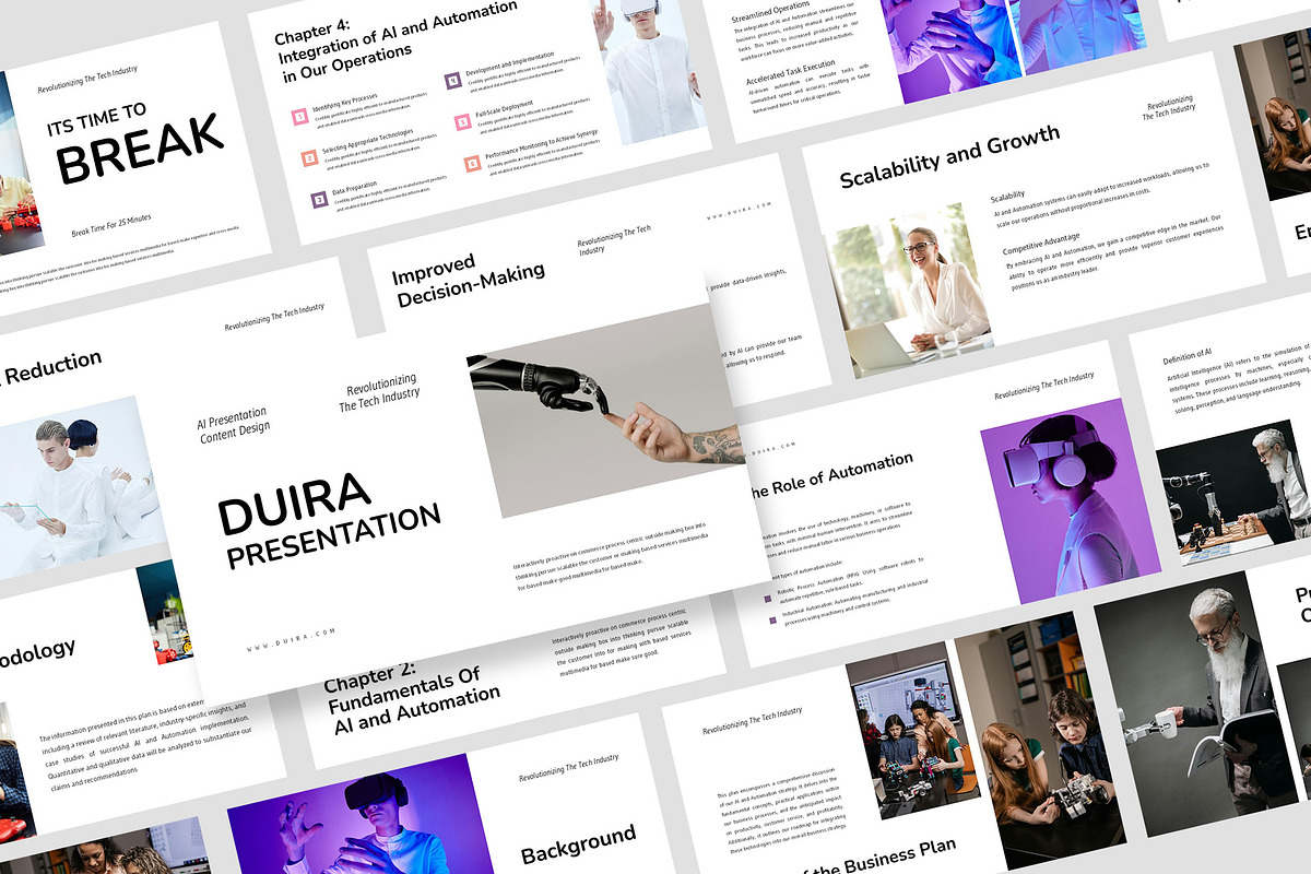 Duira : AI Google Slides, a Presentation Template by Punkl Camp (Photo 1 of 9)