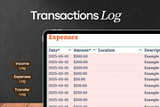 Monthly Budget Spreadsheet, a Templates & Theme by vitalinagerman (Thumbnail 9 of 11)