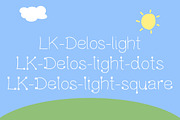 Delos Playful Kids Inspired Font, a Font by Elegrad Design Agency (Thumbnail 2 of 4)