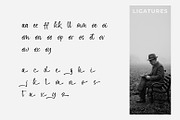 Osttom - A Modern Script, a Script Font by khurasan (Thumbnail 5 of 7)