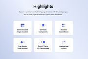 Appex - Bootstrap 5 Landing Template, a HTML Template by FinestDevs (Thumbnail 2 of 9)