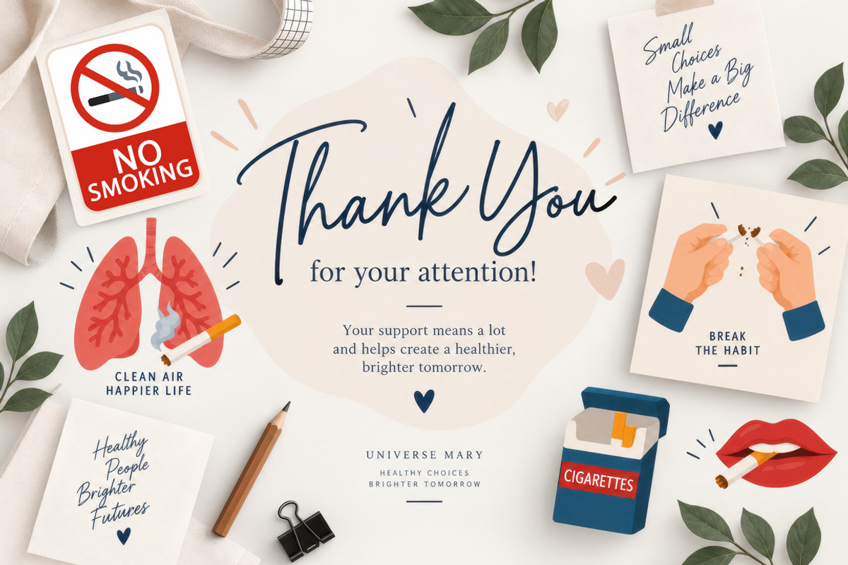 No smoking Vector set, a Healthcare Illustration by Universe Mary (Photo 5 of 5)