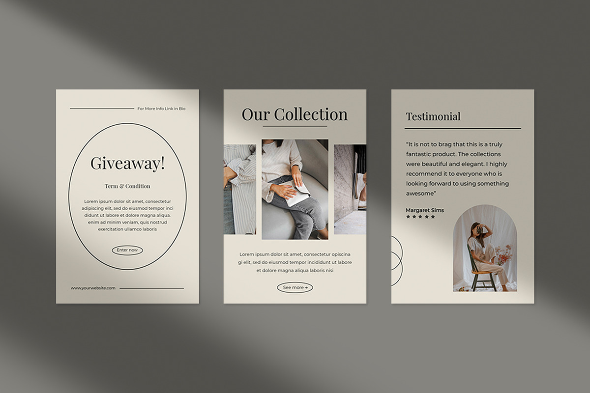 Clara - Fashion Social Media Pack, a Social Media Template by Neetlabs Studio (Photo 4 of 5)